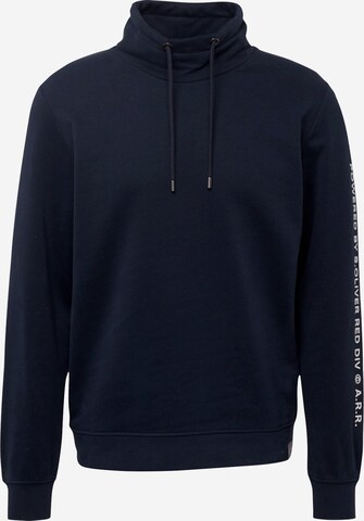 s.Oliver - Sweatshirt em azul: frente