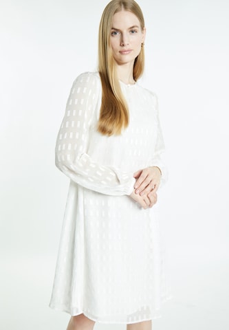 DreiMaster Klassik Dress in White: front