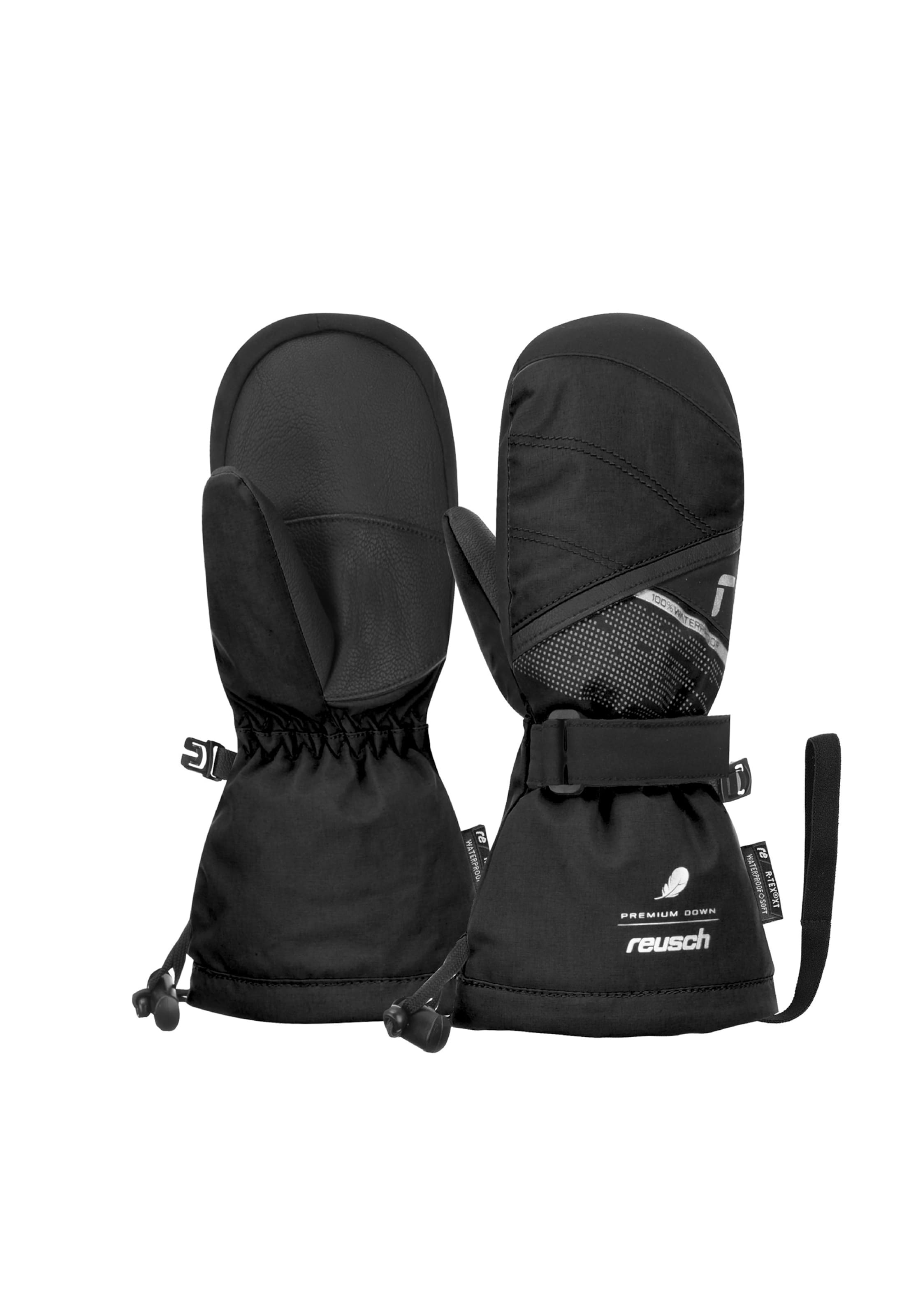 REUSCH Fäustling 'Kaden Down R-TEX®' in Schwarz: Vorderseite