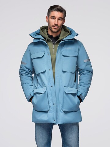 Giacca invernale di Ombre in blu