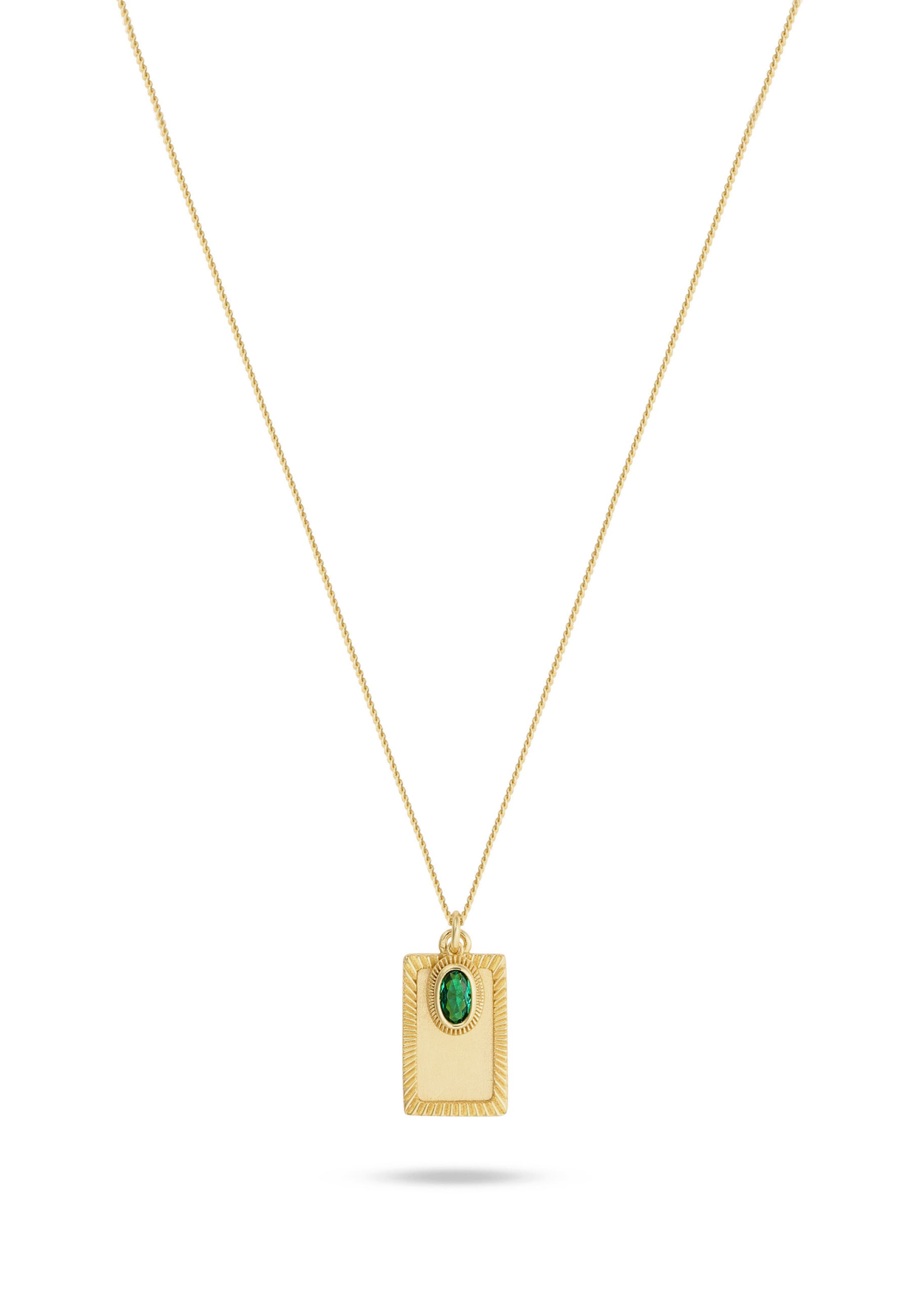 Commen Lines Necklace in Gold