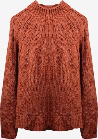 Heimatliebe Sweater in Brown: front