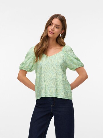 VERO MODA - Blusa 'VMDana' en verde: frente
