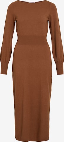 VILA Jurk 'VIKerry' in Bruin: voorkant