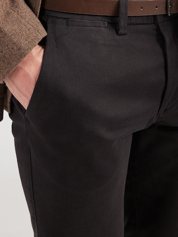 JACK & JONES Slimfit Παντελόνι τσίνο 'JPSTMARCO ADAM' σε μαύρο