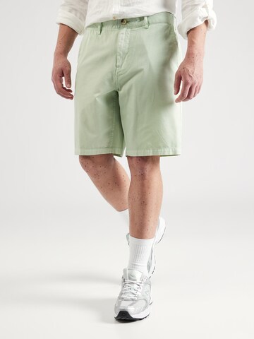 SCOTCH & SODA Regular Chino trousers in Green: front