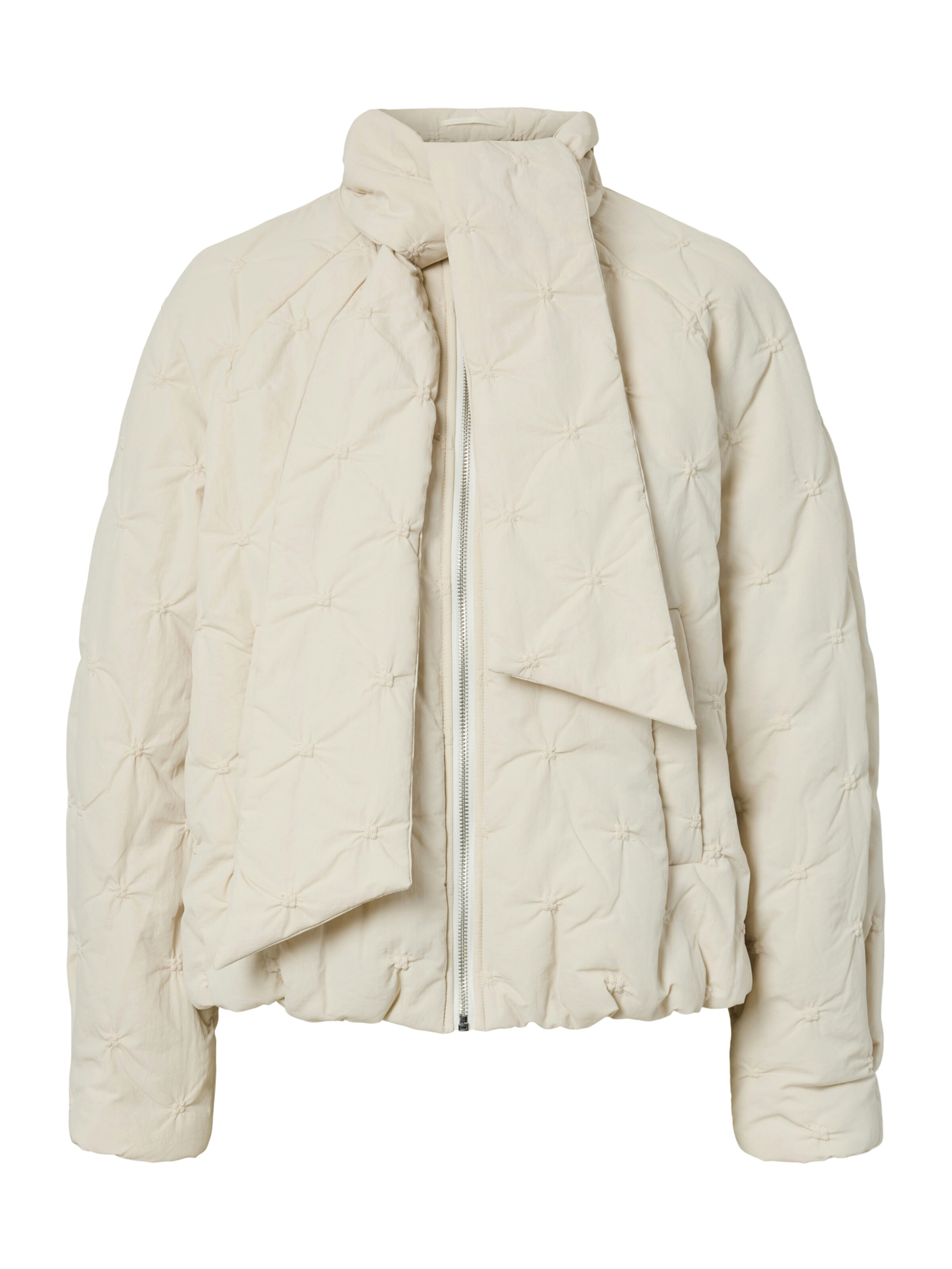 YAS Välikausitakki värissä beige: etupuoli