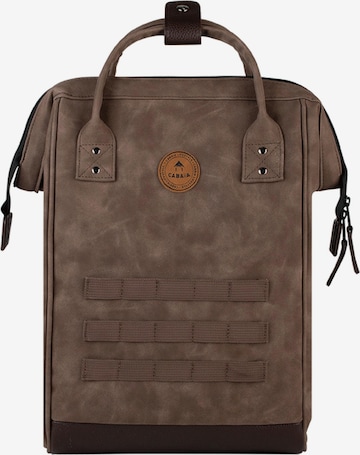 Cabaia Backpack in Brown: front