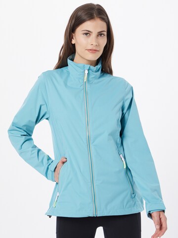 KILLTEC Outdoorjas in Blauw: voorkant