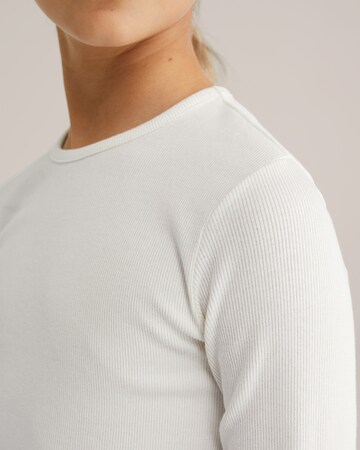 WE Fashion Majica | bela barva