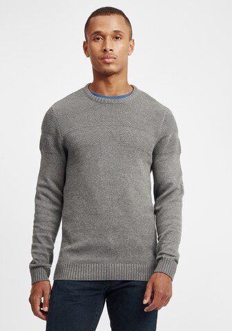BLEND - Jersey en gris: frente