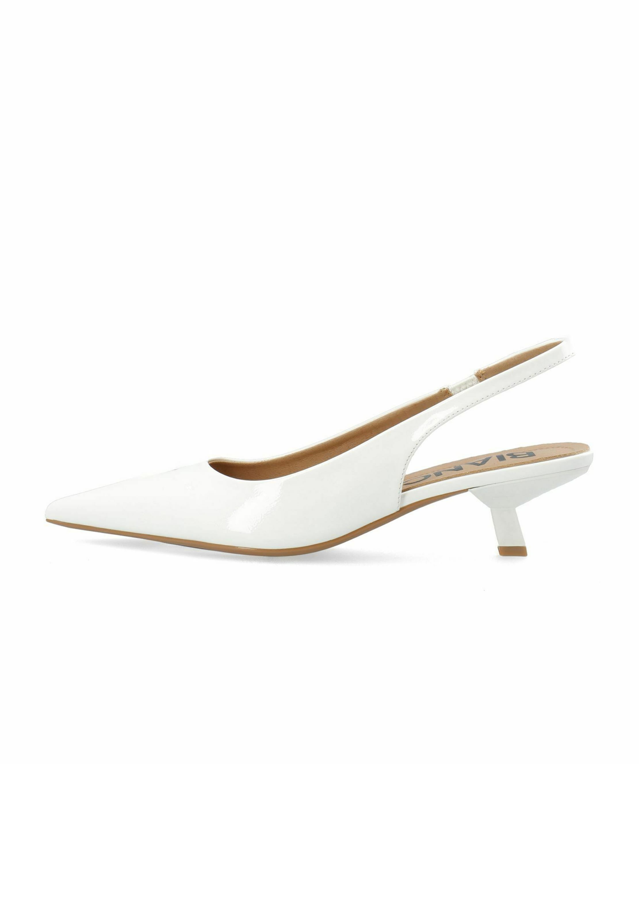 Bianco Slingpumps 'Kristin' in Weiß