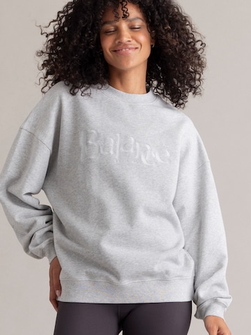 Sweat-shirt 'Sweater Cotton' Hey Honey en gris