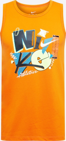 NIKETehnička sportska majica - narančasta boja: prednji dio