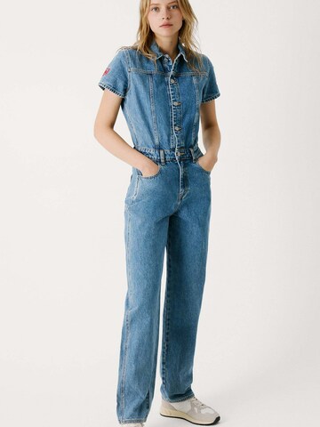 Red Bull Racing x Pepe Jeans Jumpsuit 'Pitlane' in Blue: front