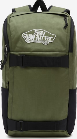 Sac à dos 'Obstacle Skatepack' VANS en vert : devant