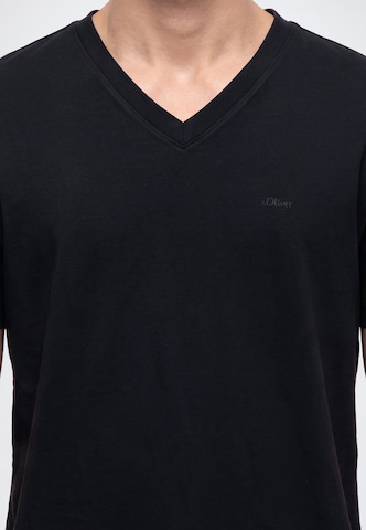 s.Oliver Shirt in Black: front