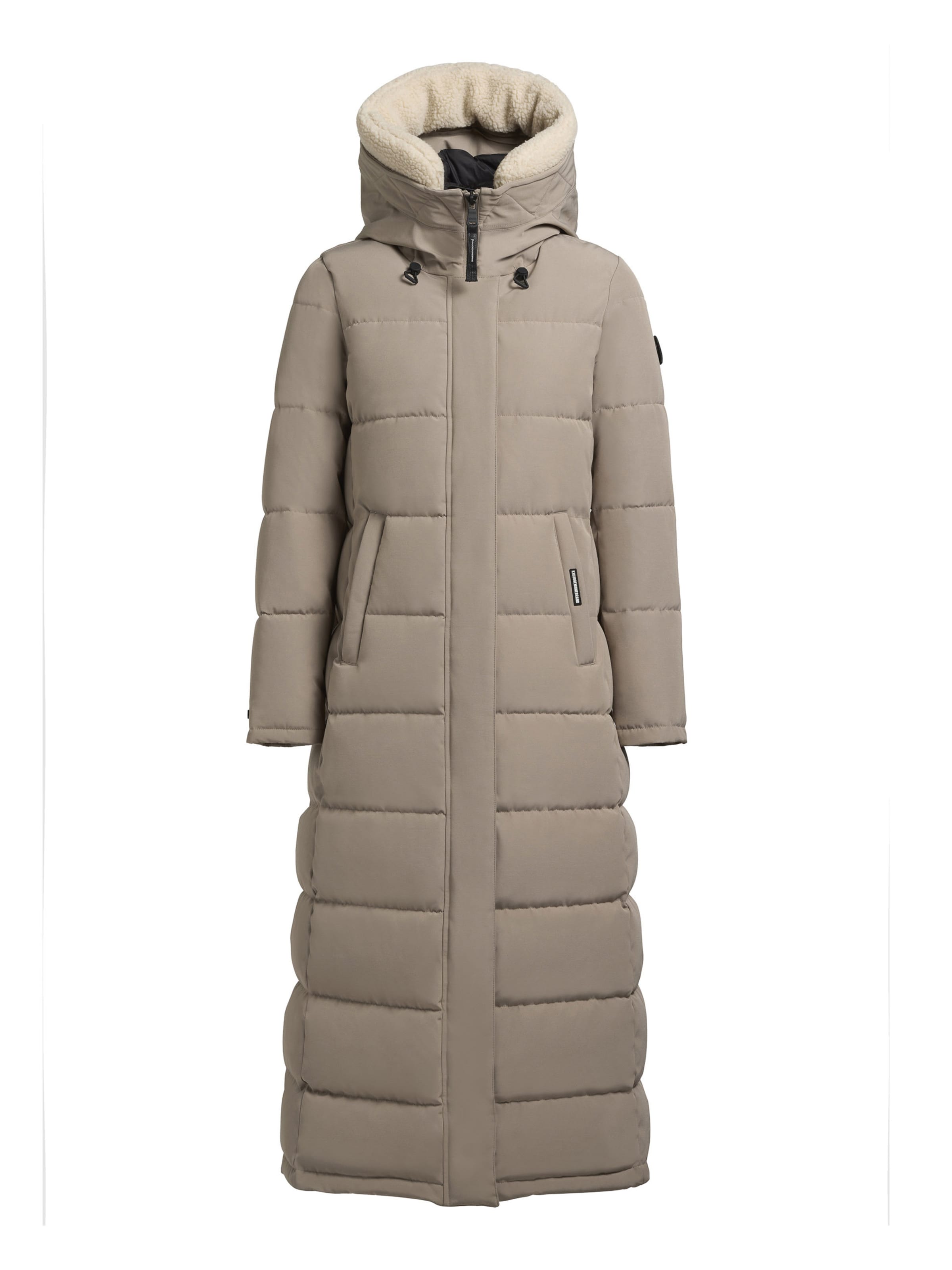 Cappotto invernale ' CLARESSE TEDDY ' di khujo in beige: frontale