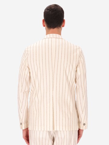 Distretto12 Regular fit Colbert 'Paco' in Beige