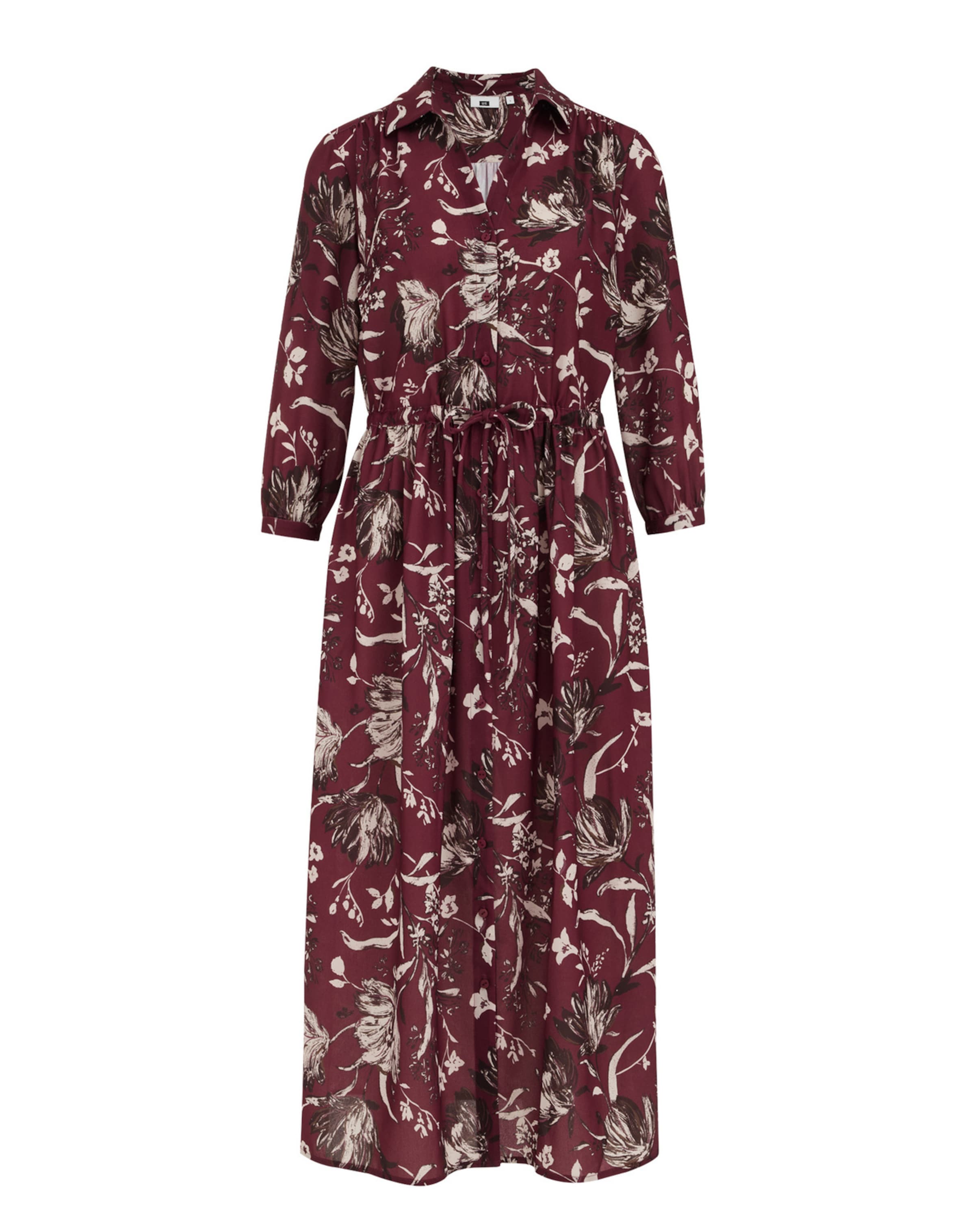 WE Fashion Skjortklänning i röd: framsida