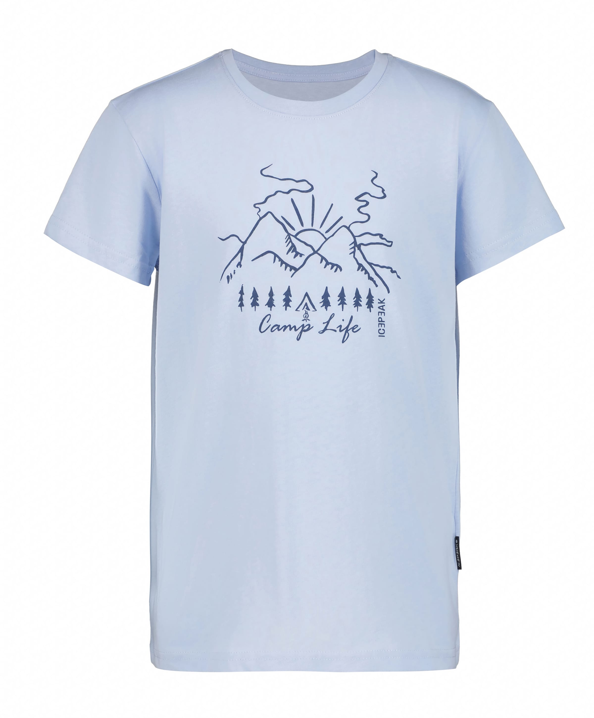 ICEPEAK Shirt in Blue: front