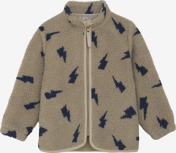 Giacca di mezza stagione 'Fleece Jacket' di CeLaVi in marrone: frontale