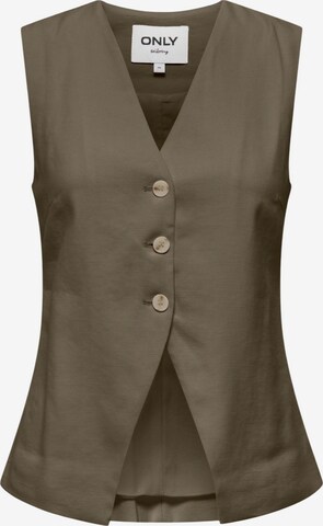 Gilet 'Onltila Life' di ONLY in verde: frontale