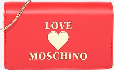 Borsa a tracolla Love Moschino di colore oro / rosso, Visualizzazione prodotti