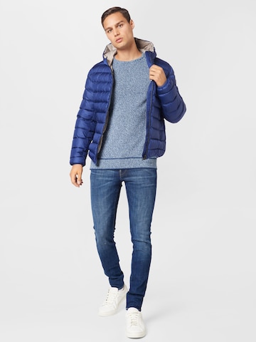 BLEND Pullover in Blau