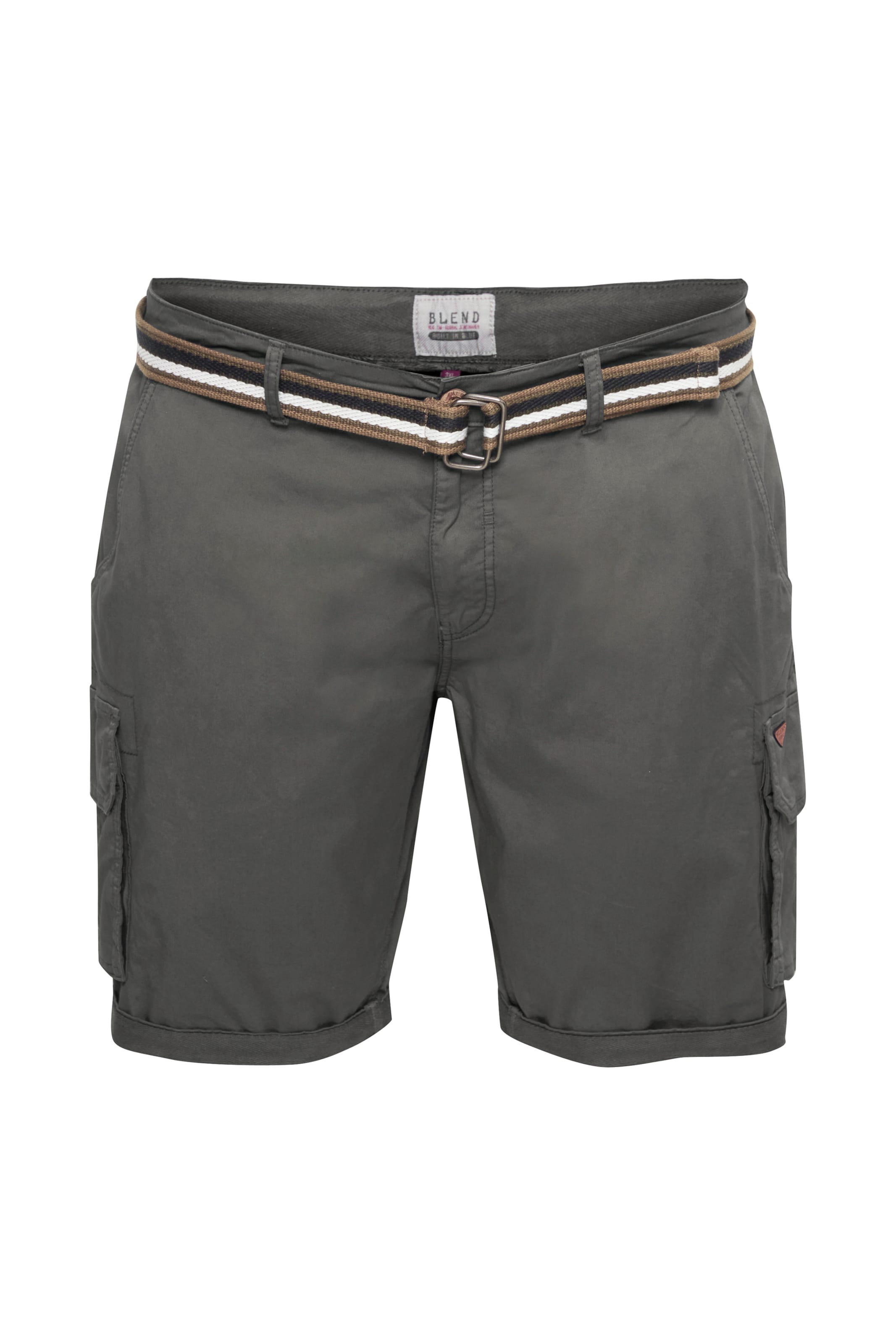 BLEND Cargohose 'Brian' Big & Tall in Grau: Vorderseite