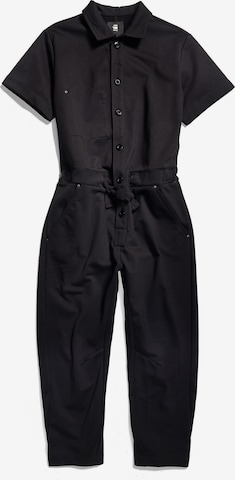 G-Star RAW Jumpsuit in Zwart: voorkant