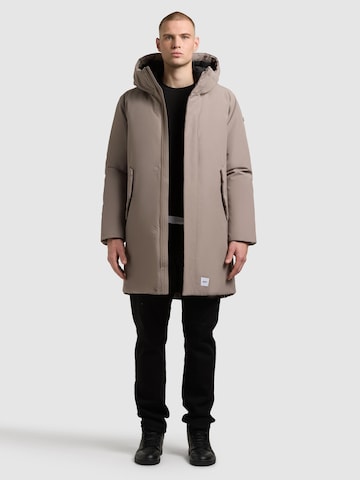 khujo Winter Coat 'Fogg' in Beige