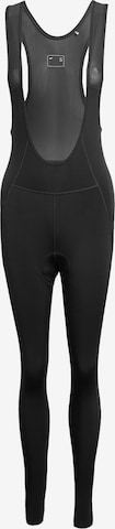 4F Slim fit Workout Pants in Black: front
