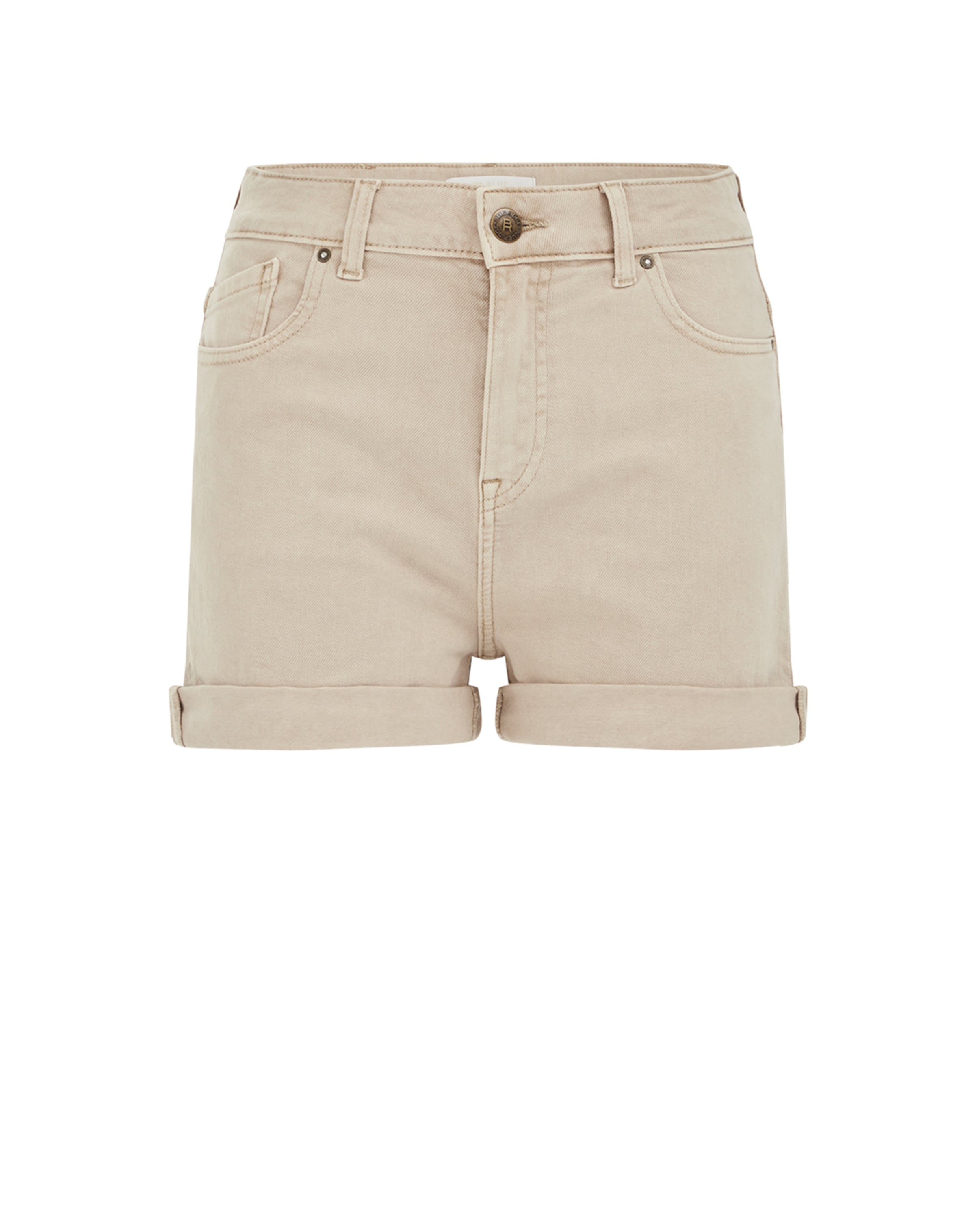 WE Fashion Skinny Kavbojke | bež barva: sprednja stran