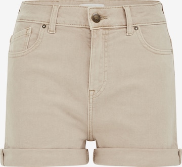WE Fashion Skinny Farkut värissä beige: etupuoli
