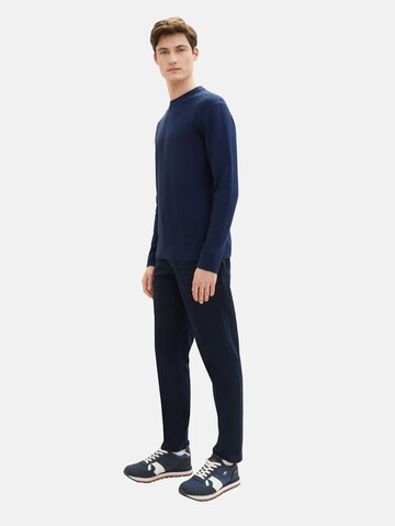 TOM TAILOR DENIM Regular Chino Pants in Blue