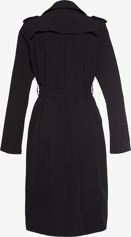 LASCANA Between-Seasons Coat in Black