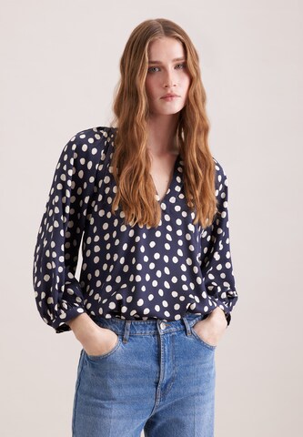 Tunique 'January Drop 261' SEIDENSTICKER en bleu : devant