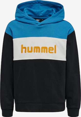 Hummel Sportief sweatshirt 'MORTEN' in Blauw: voorkant