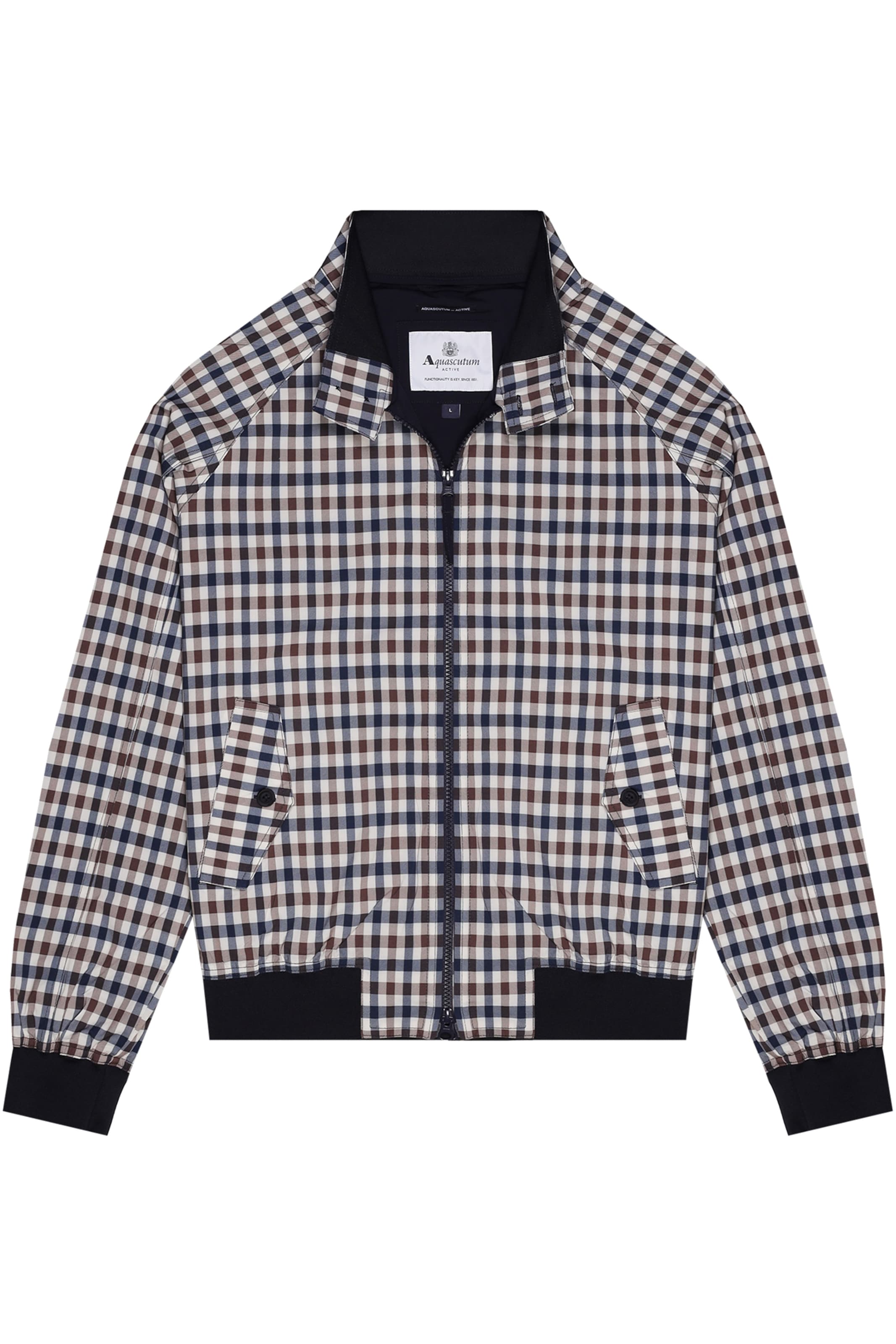 Aquascutum Active Between-Season Jacket 'Harrington' in Black: front