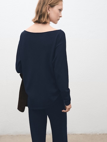 MANGO Pulóver 'CENTOLLO' - kék