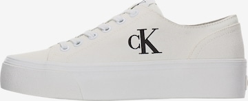 Calvin Klein Низкие кроссовки в Белый: спереди