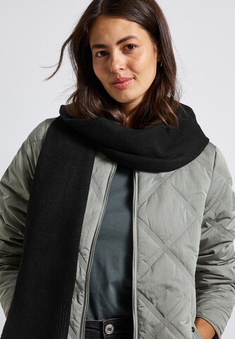STREET ONE Scarf in Black: front
