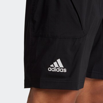 ADIDAS SPORTSWEAR Regularen Športne hlače 'New York Ergo' | črna barva