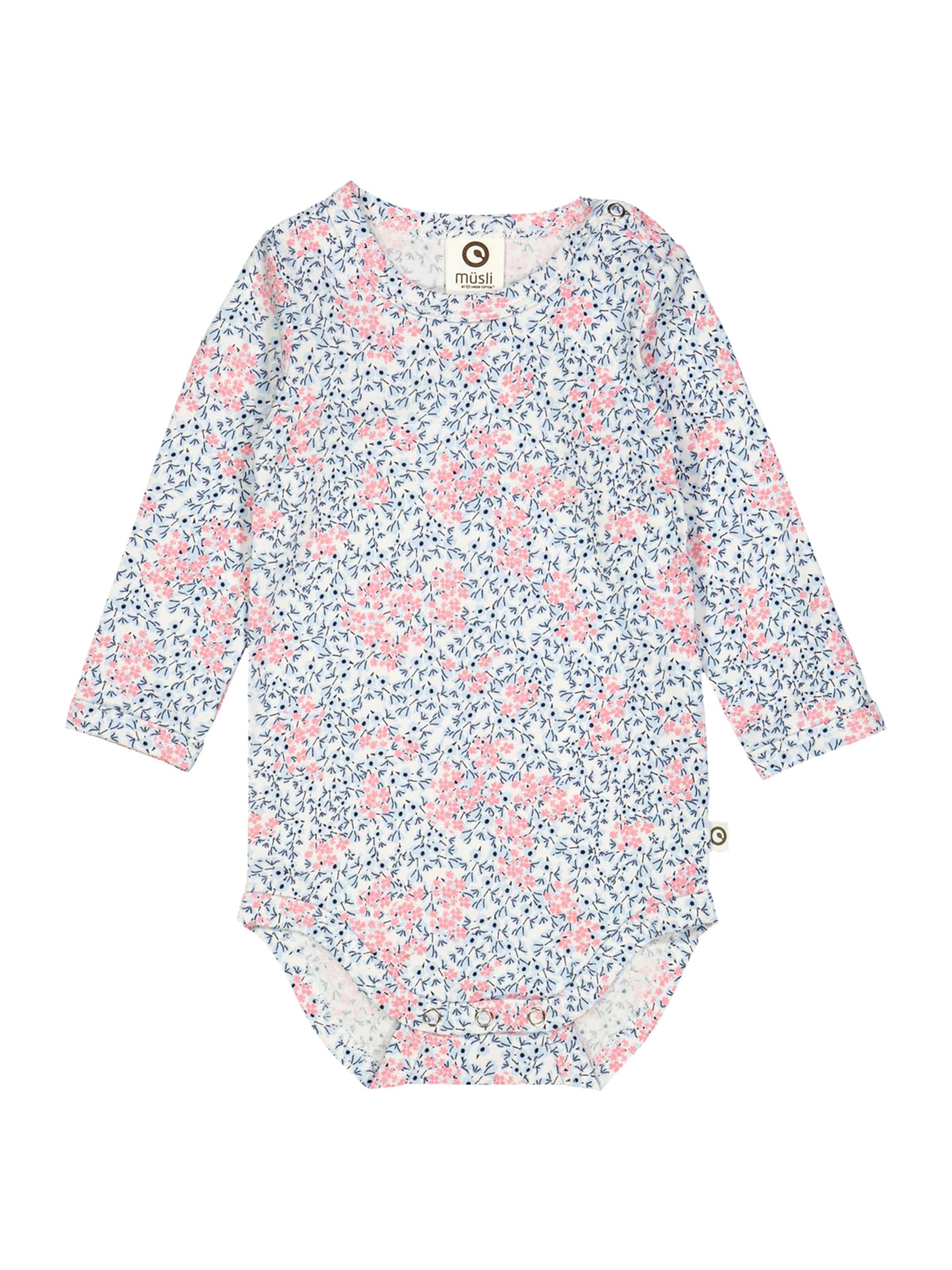 Müsli by GREEN COTTON - Macacão/Body em rosa: frente