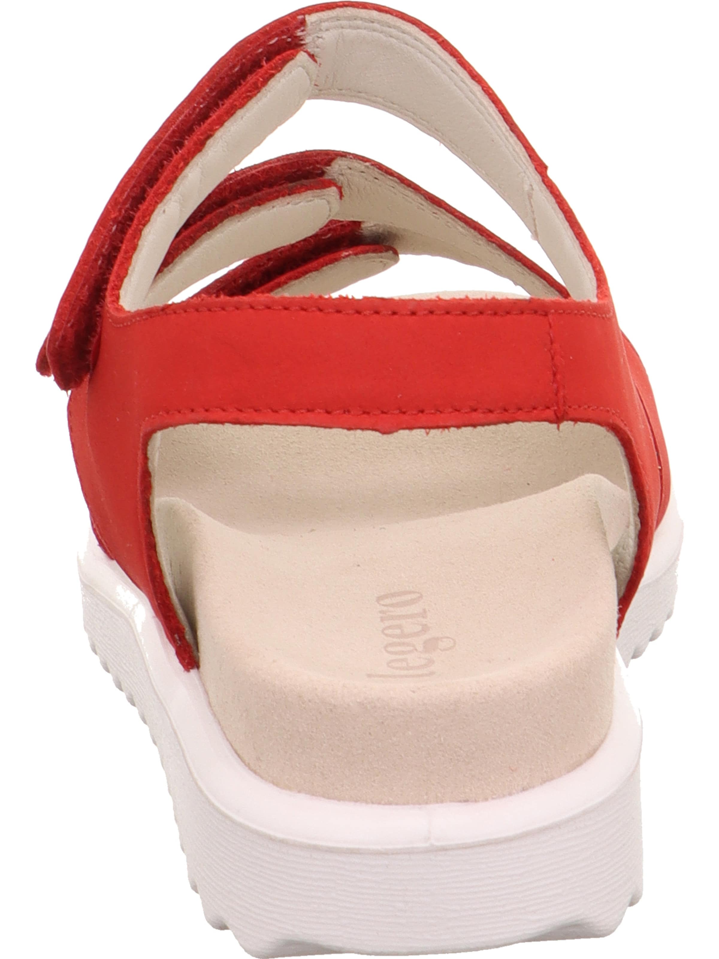 Legero Strap Sandals 'Move' in Red