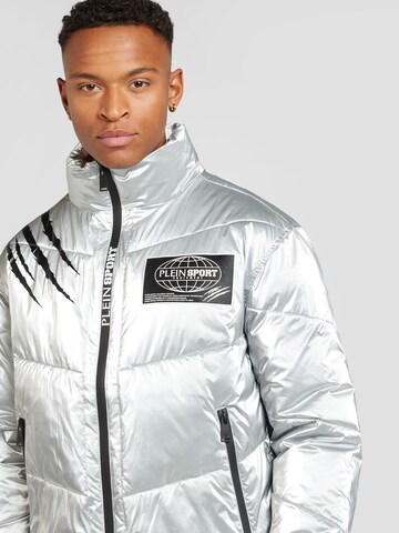 Plein Sport - Chaqueta de invierno en plata
