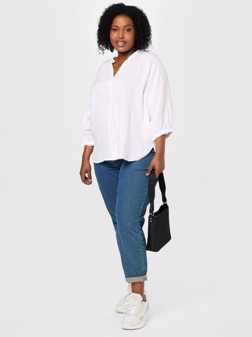Selected Femme Curve Blouse 'Alberta' in White