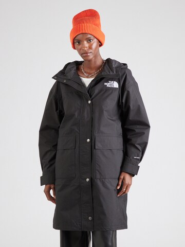 THE NORTH FACE Functionele jas 'REIGN ON' in Zwart: voorkant