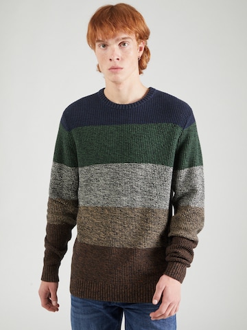 BLEND Sweater in Mixed colors: front